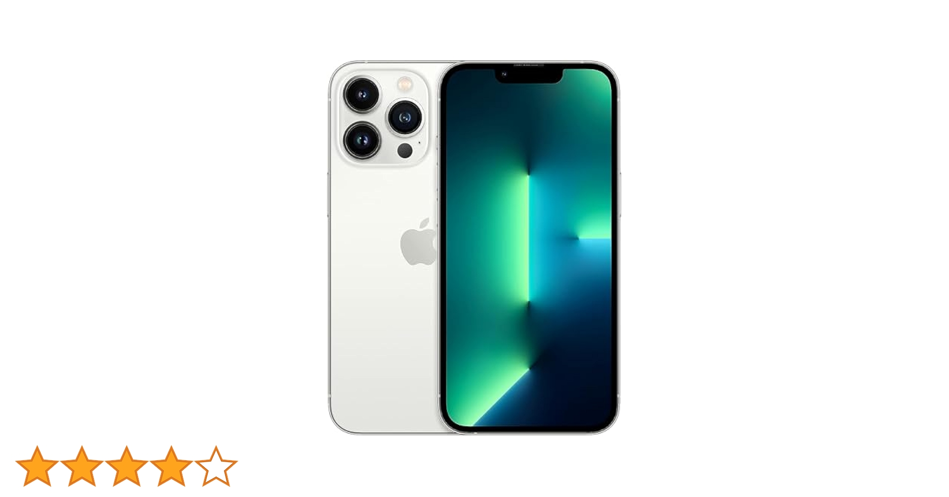 Apple iPhone 13 Pro 256GB Silver Unlocked Renewed w/ XDR Display